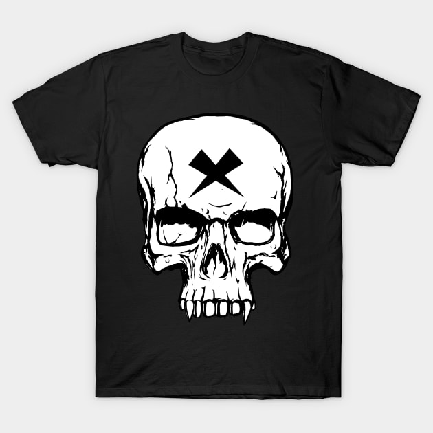 Vampire skull T-Shirt by AlexMill